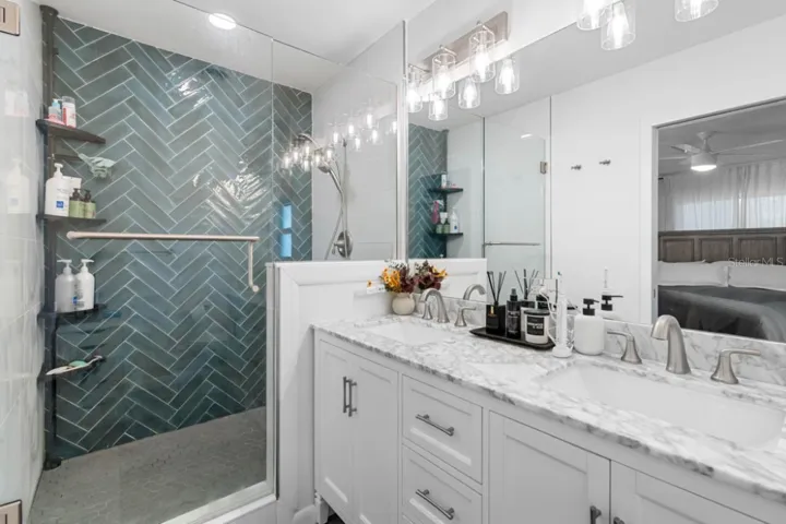 Updated primary bath