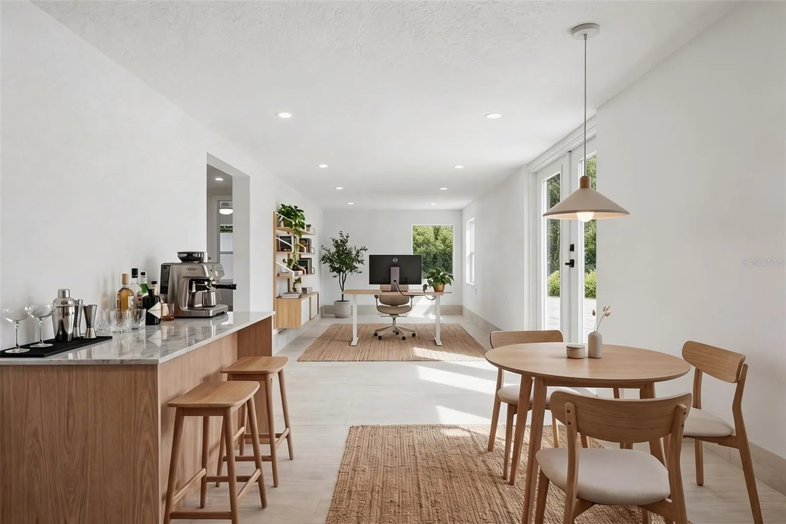 1st Floor - Poolside Staged As Single Family Living Space