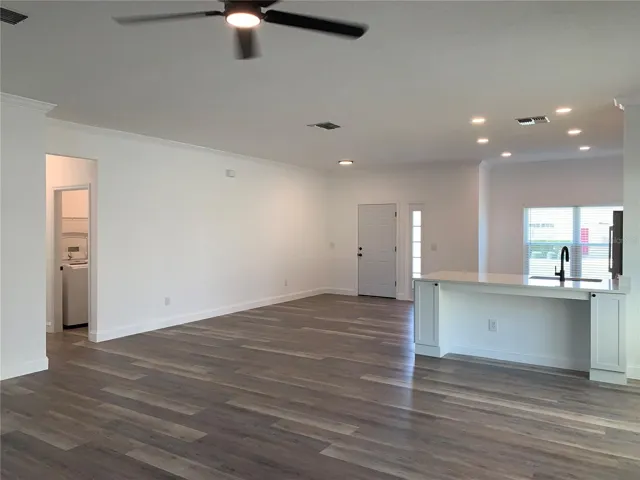 view from living area