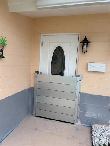 Installed on every entryway.