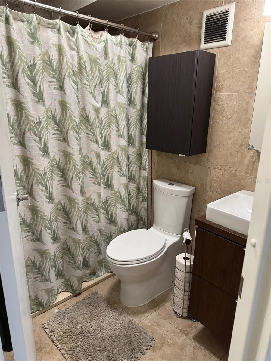 1st full bathroom!