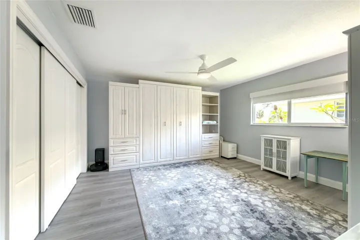 Custom Murphy bed — flexible, stylish, and ready for company.