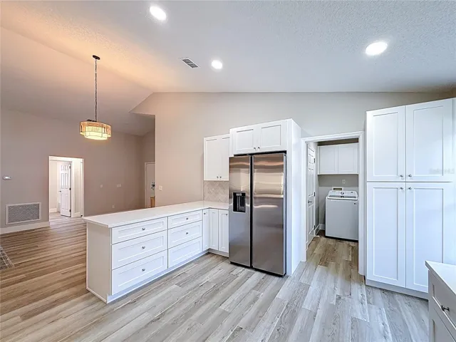 Kitchen and Laundry Room