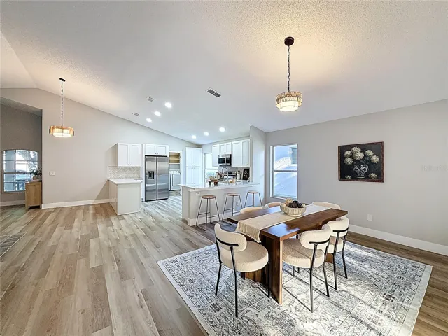 Dining Room and Kitchen