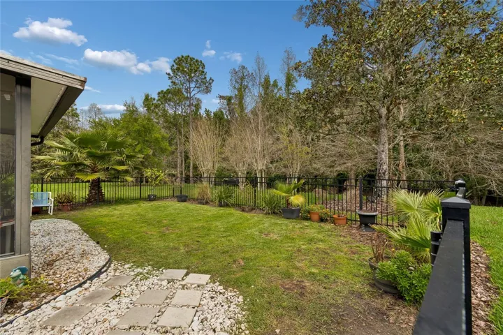 FENCED-IN YARD
