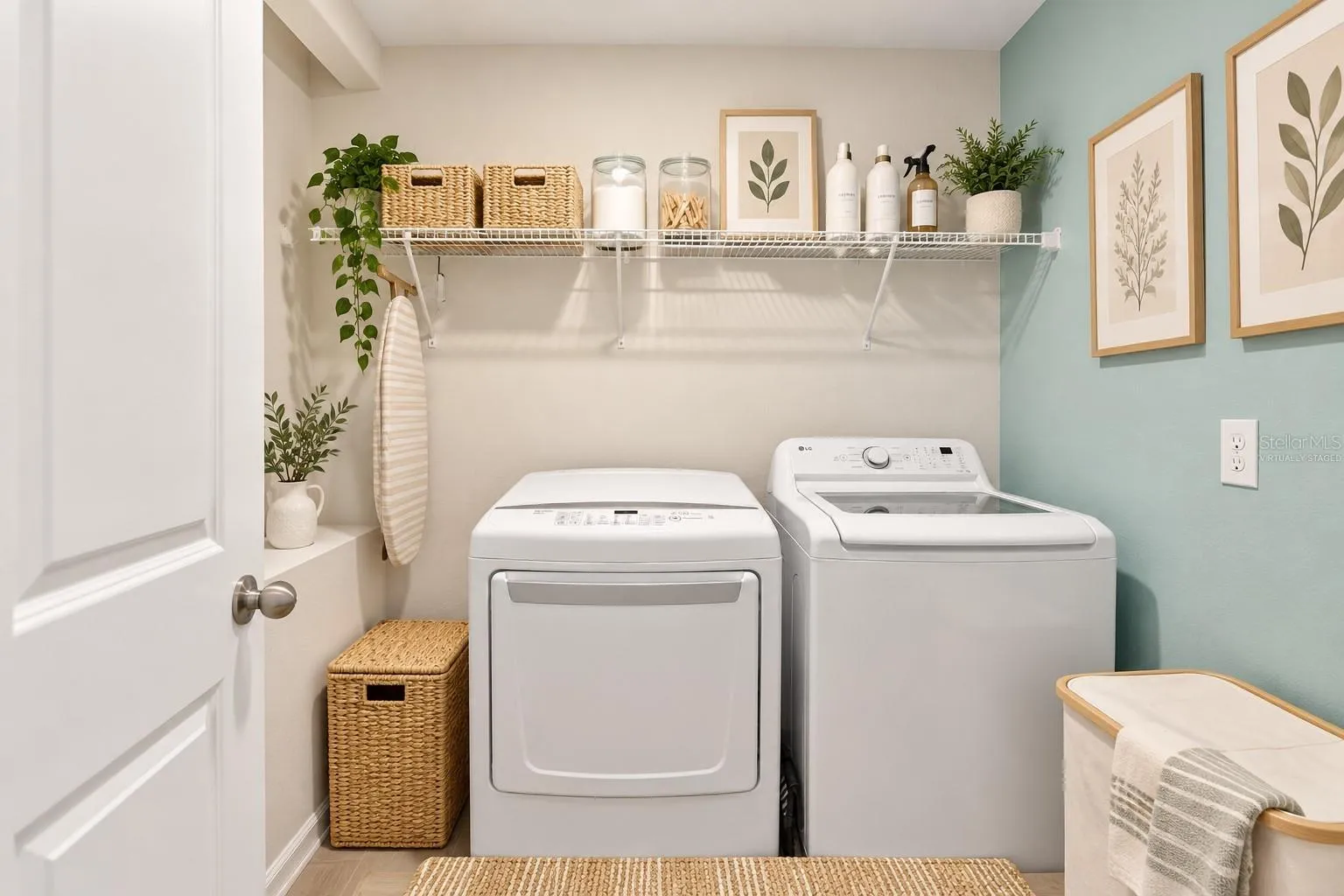 Laundry Room “virtually staged”