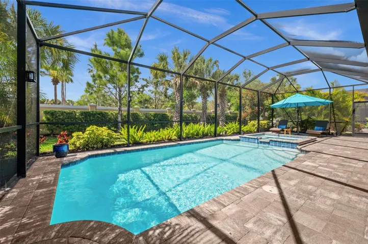 Private pool oasis