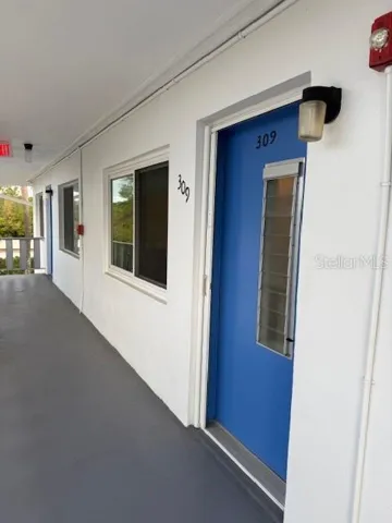 Front Door with Dining Room window