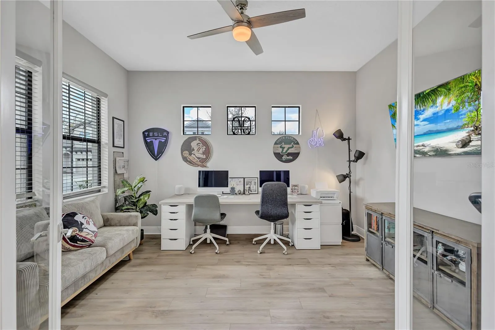 A private office offers the ideal space to work from home or simply manage day-to-day life with ease.