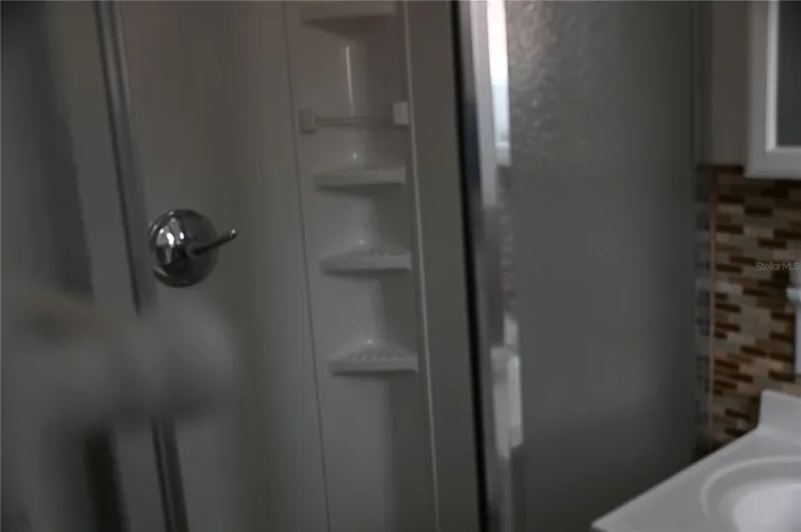 Shower area bonus room bathroom