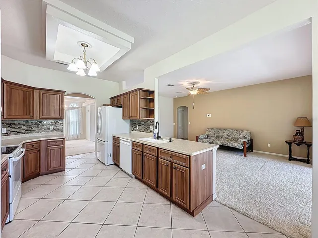 Very open floor plan