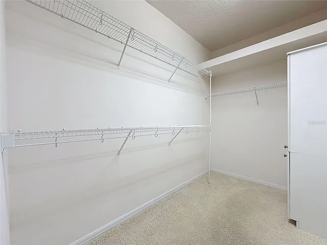 Large Walk in closet in primary