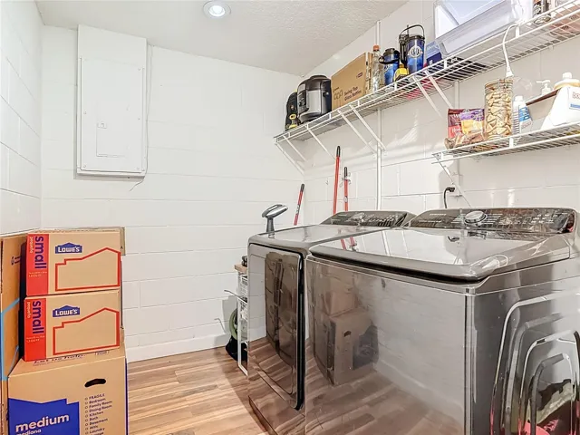 indoor laundry