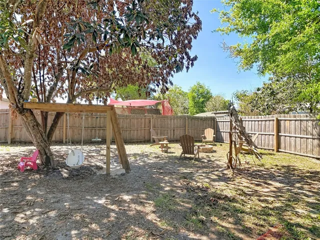 private yard to explore and relax