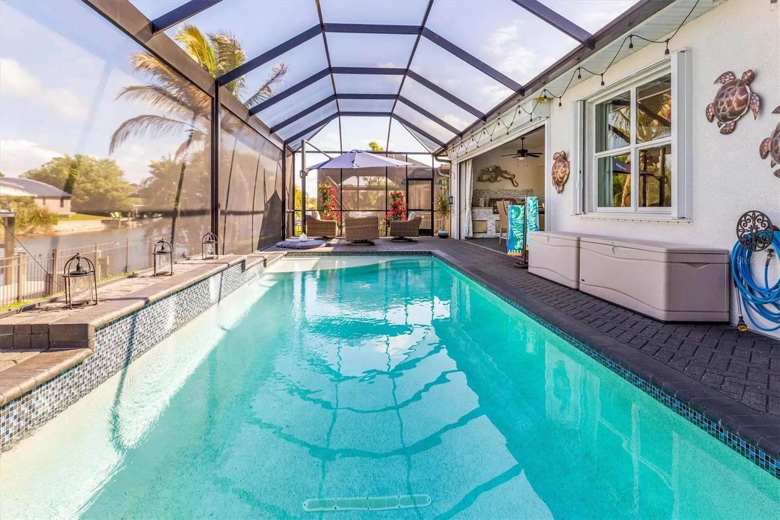 Heatad Saltwater Swimming Pool