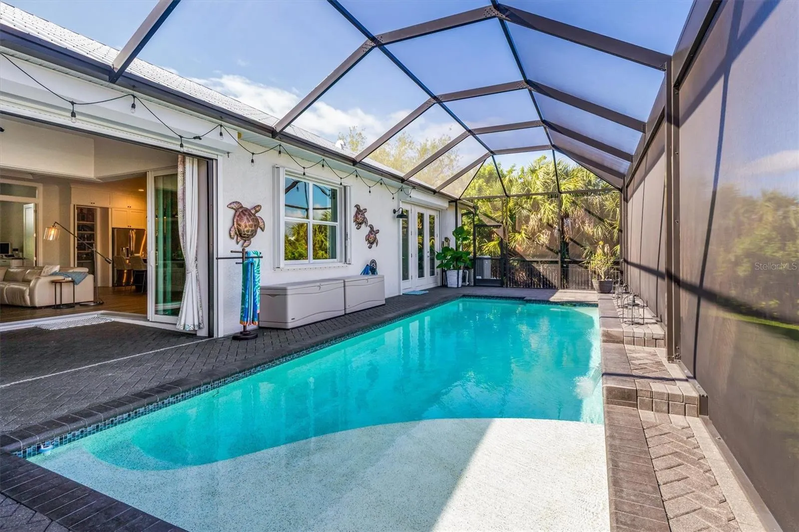 Pool Facing the Indoors