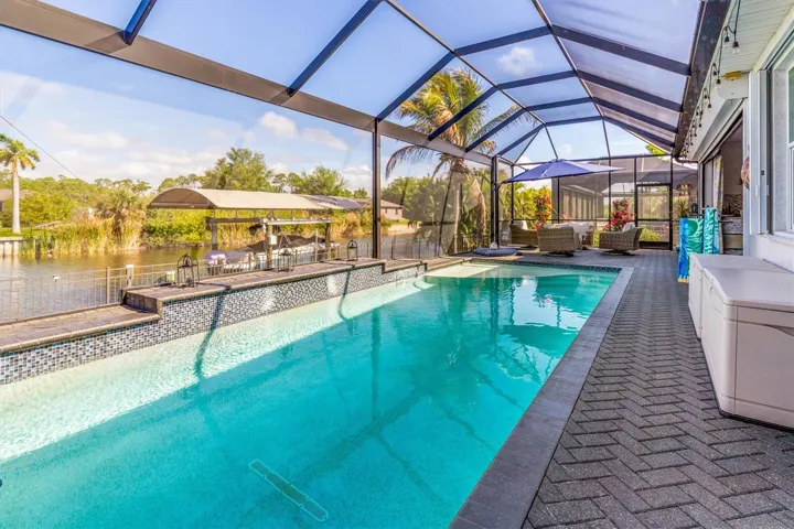Pool Facing the Canal