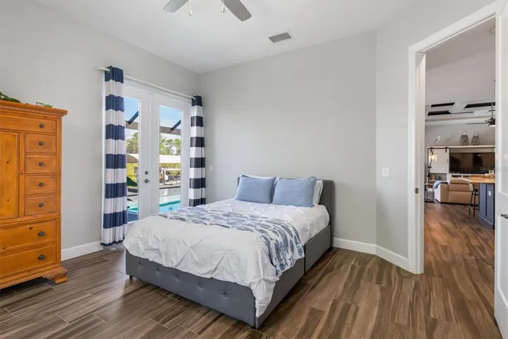 French Doors to the Lanai