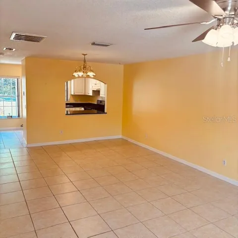 Dining room and living room combined
