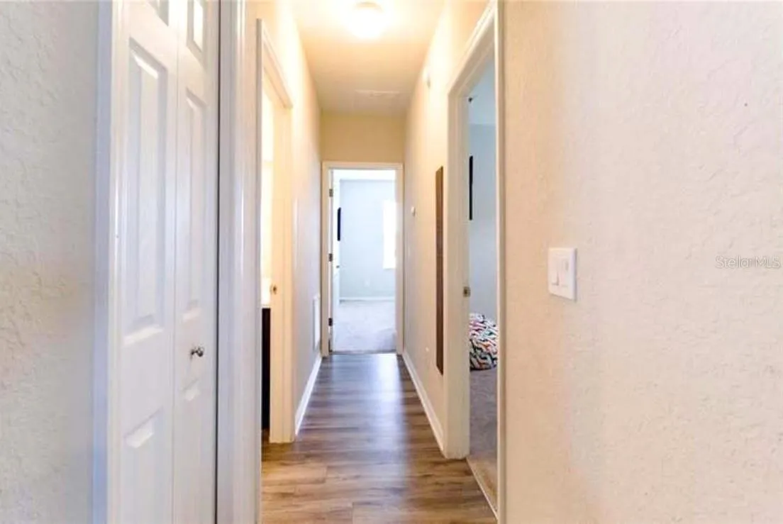Bedrooms hallway