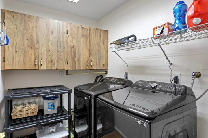 Laundry Room Comes With Washer and Dryer