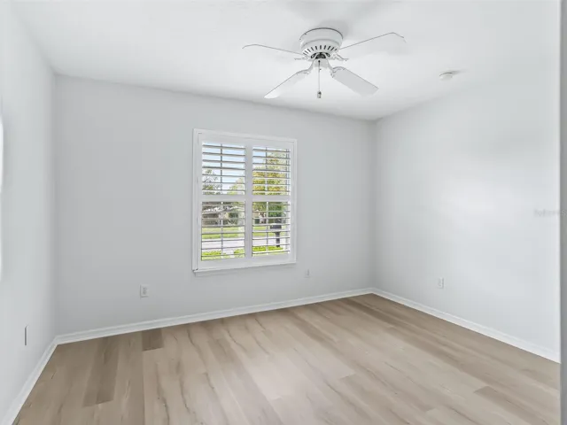 Bedroom 2 w/New LVP Flooring