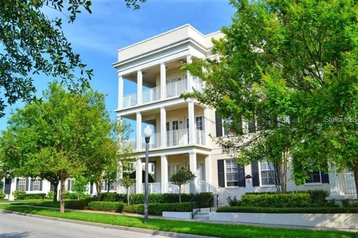 Corner Second Floor Home with Wrap Around Porch & Sweeping Views of Enders Park!