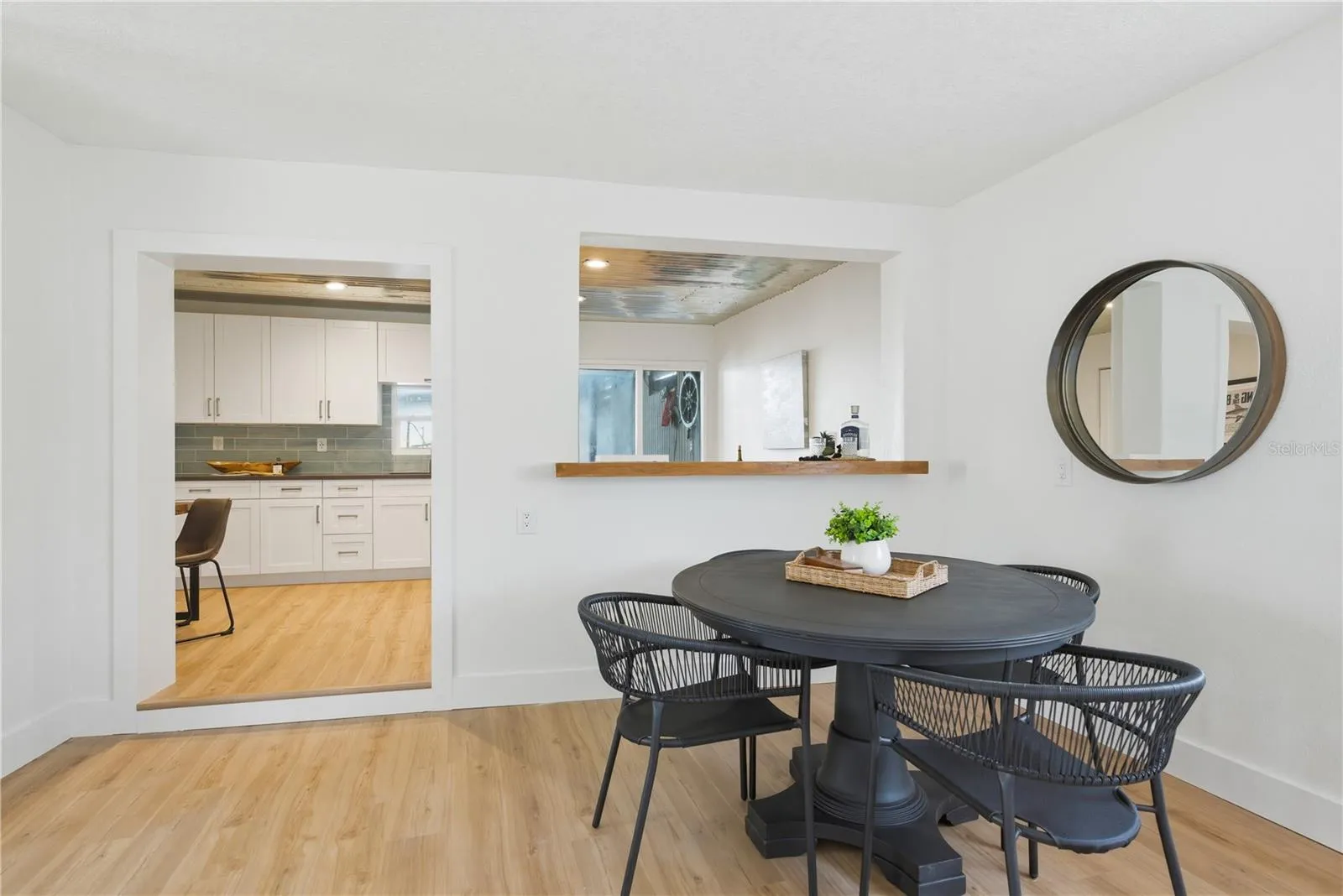 Guest  House Dining &amp; View into Kitchen