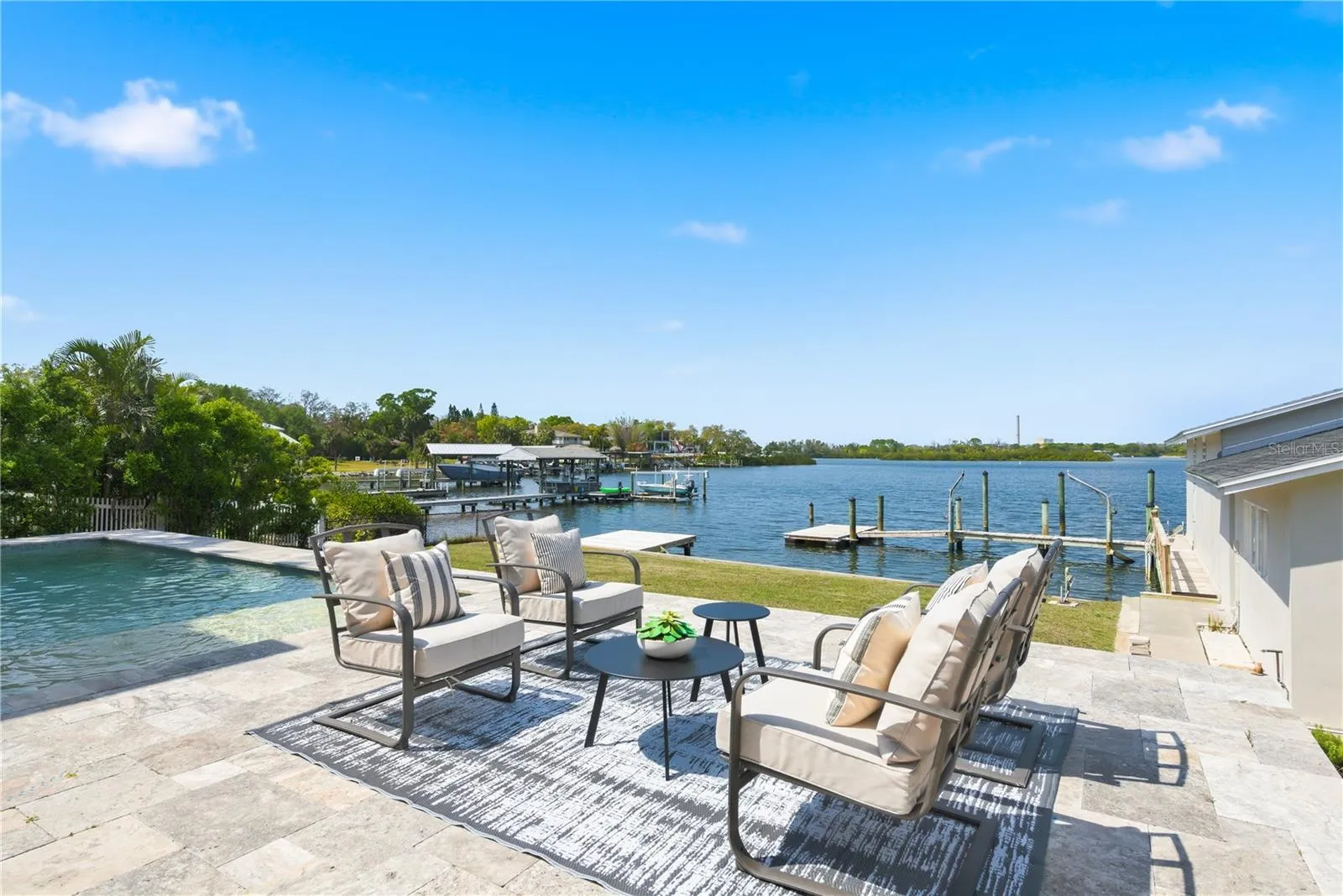 Patio and Pool