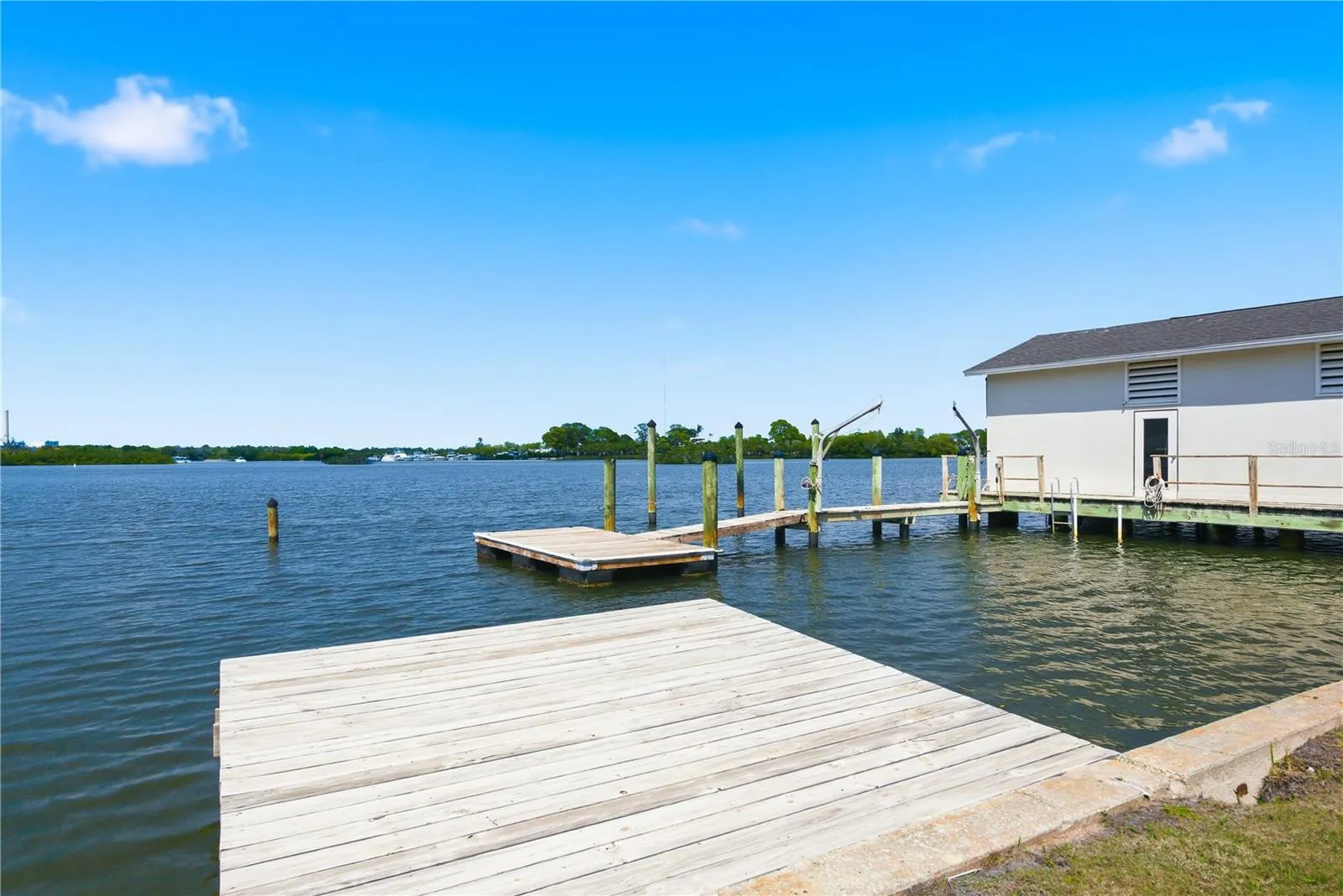 Floating Dock and Boathouse