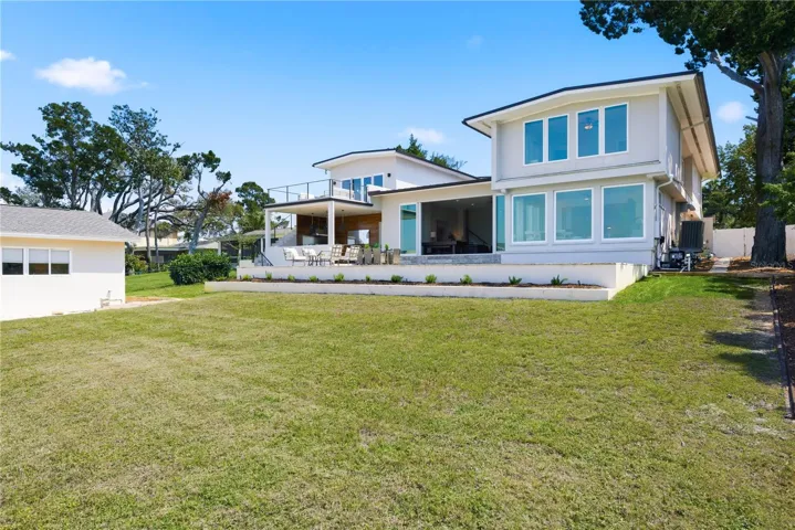 Back lawn