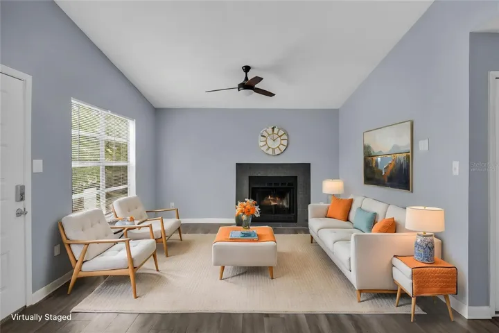 Family Room - Virtually Staged