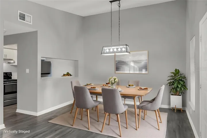 Dining Area - Virtually Staged