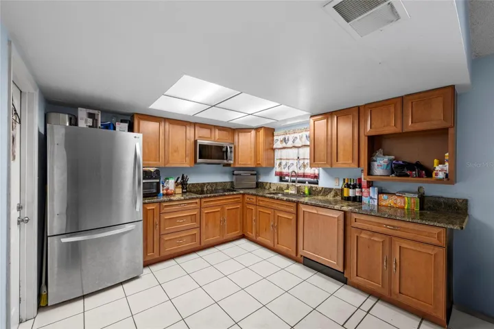 Kitchen With Stainless Steel Appliances
