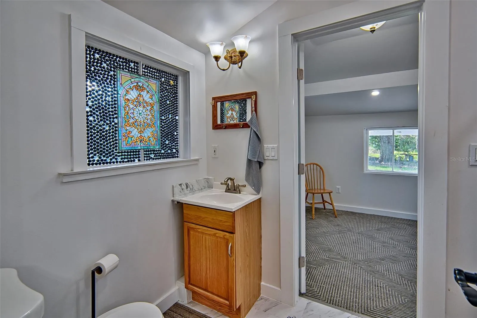 Downstairs full bath