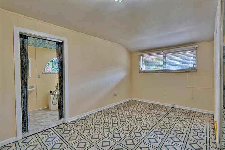 downstairs primary bedroom