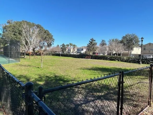 Large dog park
