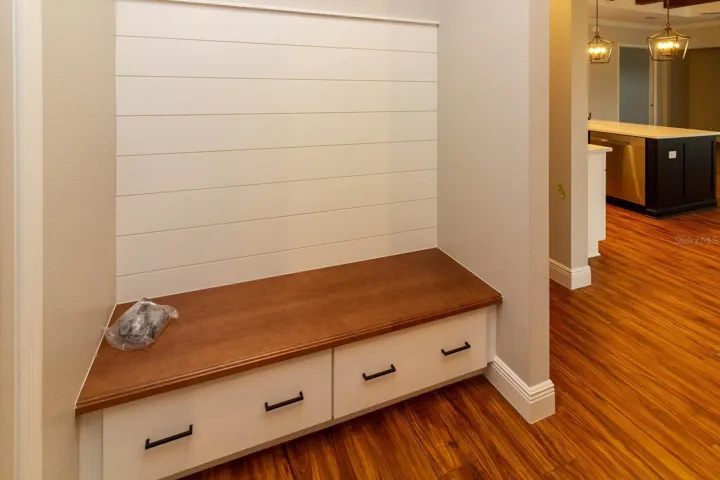 Mud Room - Photos shown are of a previously built home. Options, colors, and pricing will differ.