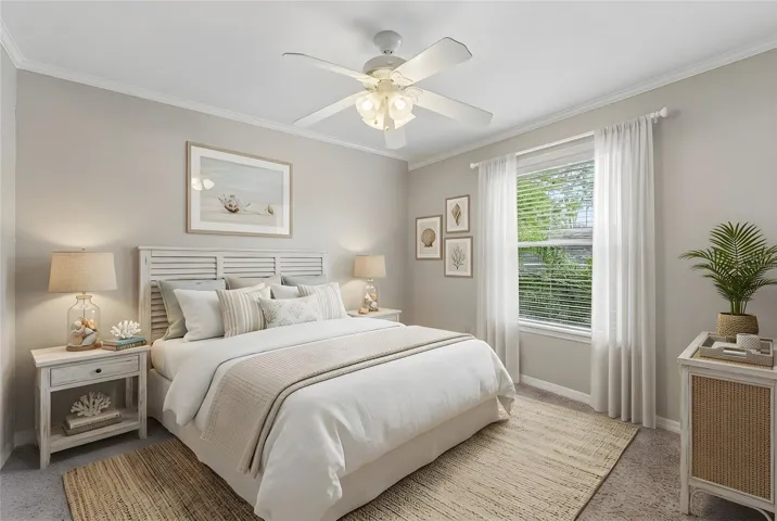 Second Bedroom. Virtually Staged.