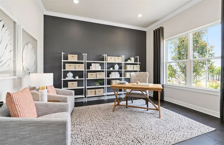 Model Home Design Only. Pictures and furnishings are for illustrative purposes only. Elevations, colors and options may vary. Furniture is for model home staging only.?