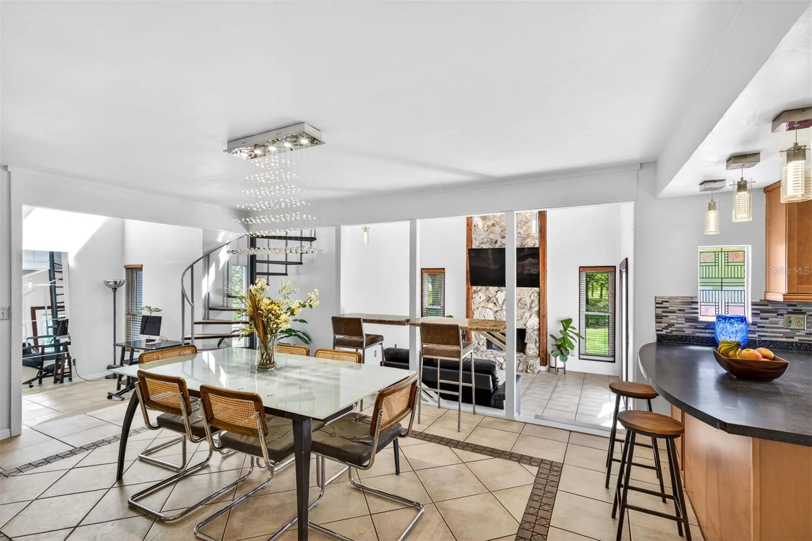 Dining space