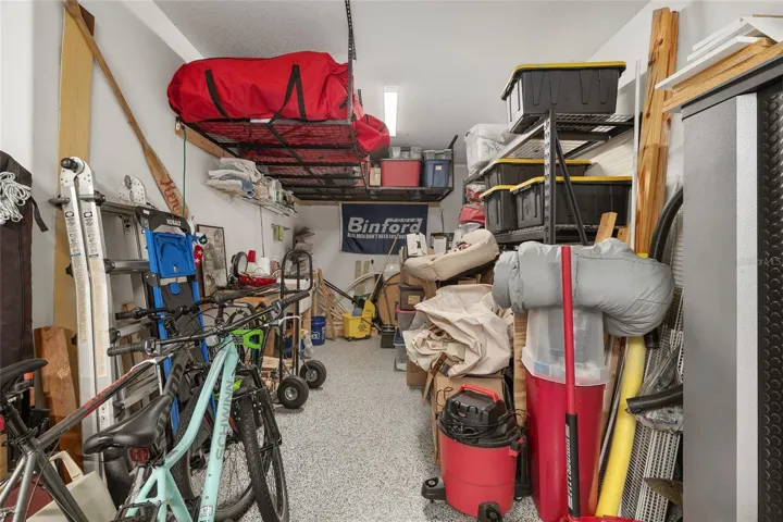 Additional storage in garage