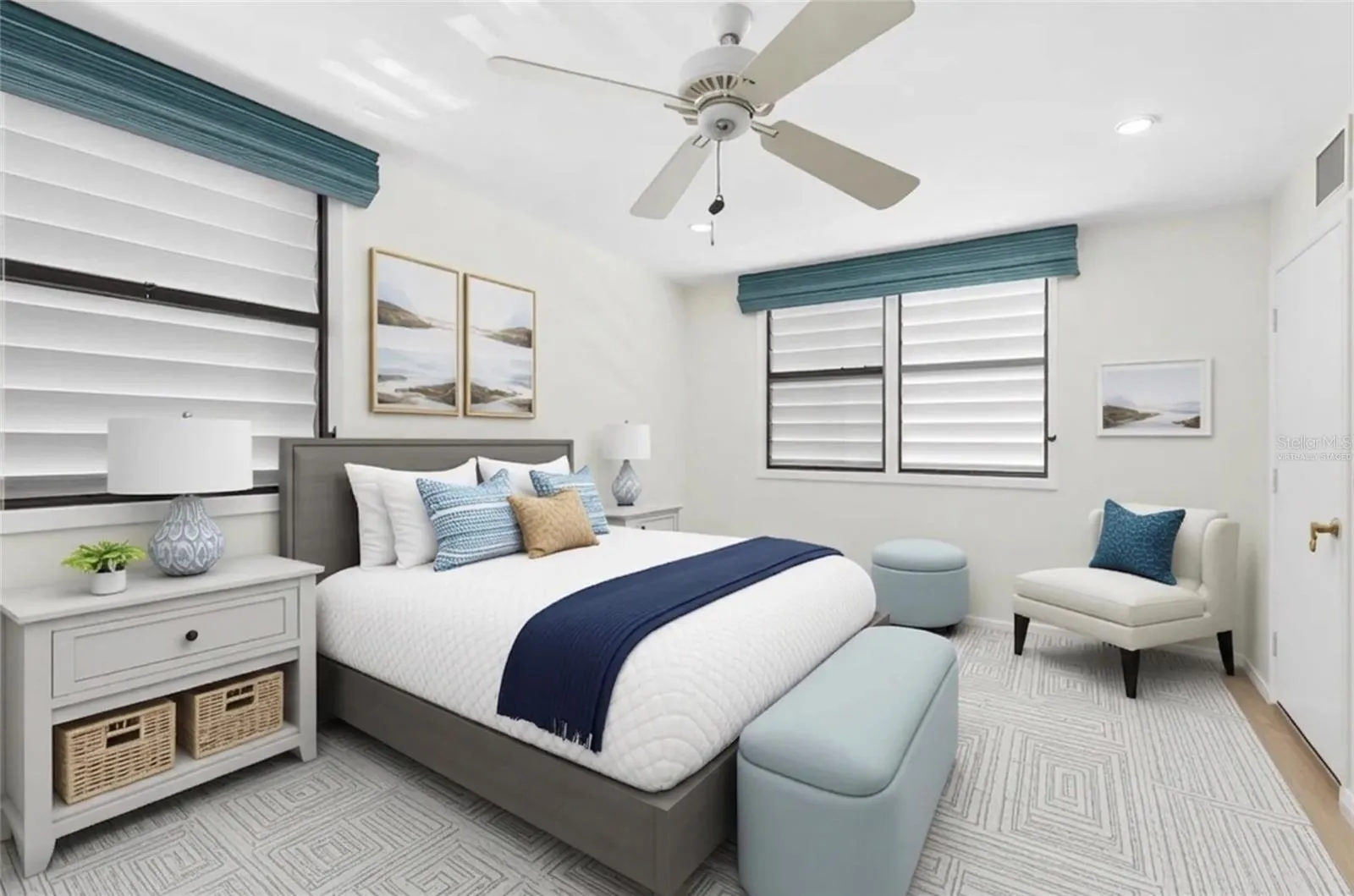 2nd Bedroom Virtually Staged