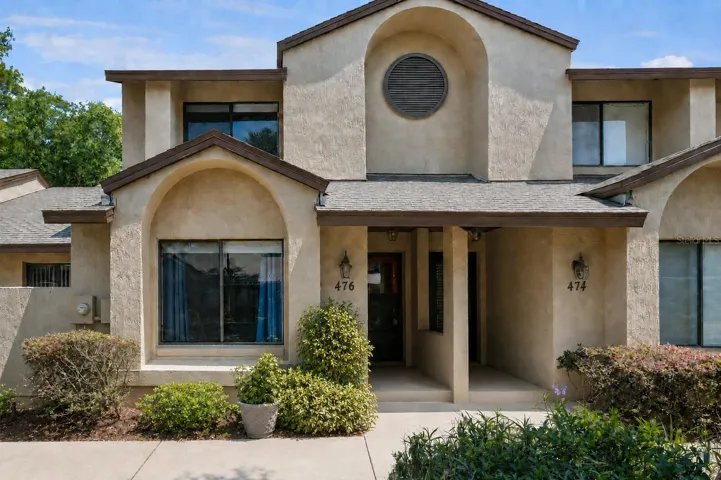 Inviting front entry