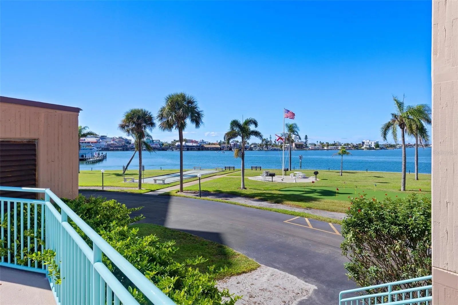 Photo taken right out your door - from the Plaza Deck off your Private Terrace