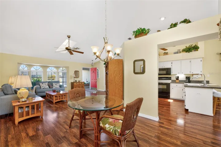View looking toward the front entry
