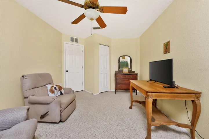 Bedroom #2 has a large walk in closet!