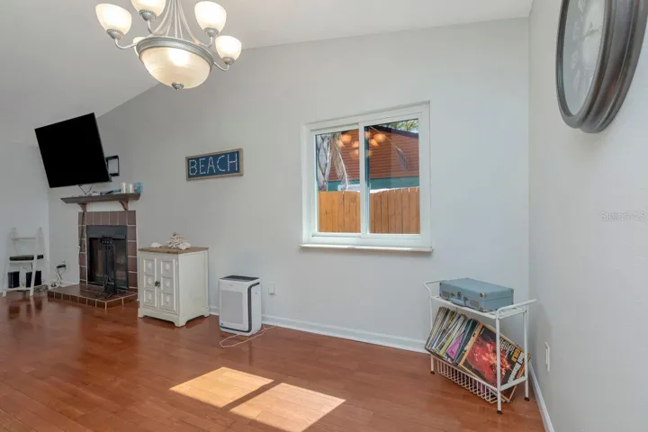 Vaulted ceiling