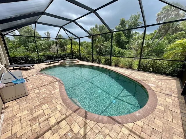 Pool in Screened Lanai