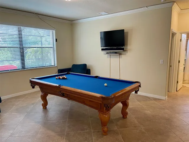 Pool Table Stays!